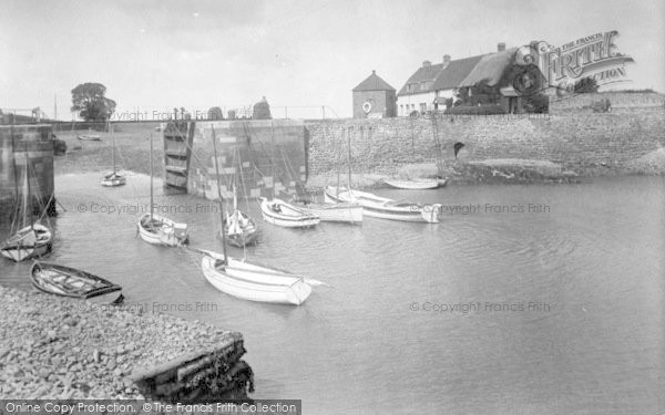 Photo of Porlock Weir, The Harbour 1931