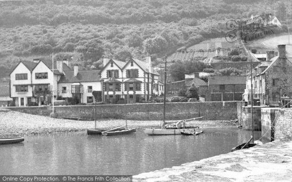 Photo of Porlock Weir, The Harbour c.1955