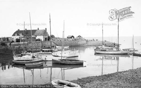 Photo of Porlock Weir, The Harbour c.1960