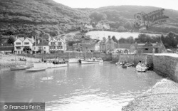 The Harbour c.1960, Porlock Weir
