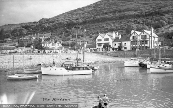 Photo of Porlock Weir, The Harbour c.1960