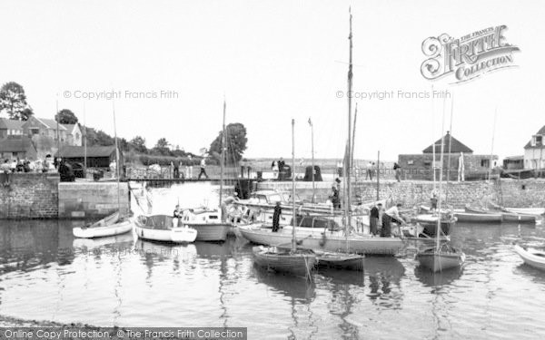 Photo of Porlock Weir, The Harbour c.1965