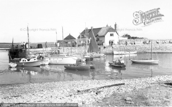 Photo of Porlock Weir, The Harbour c.1965