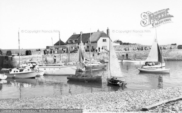 Photo of Porlock Weir, The Harbour c.1965