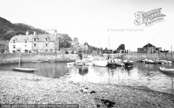 Photo of Porlock Weir, The Harbour c.1965