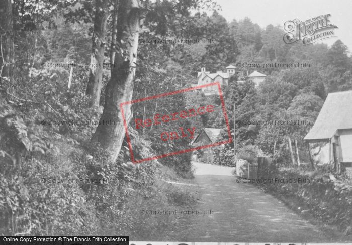 Photo of Porlock Weir, The Pathway To Culbone Church 1935