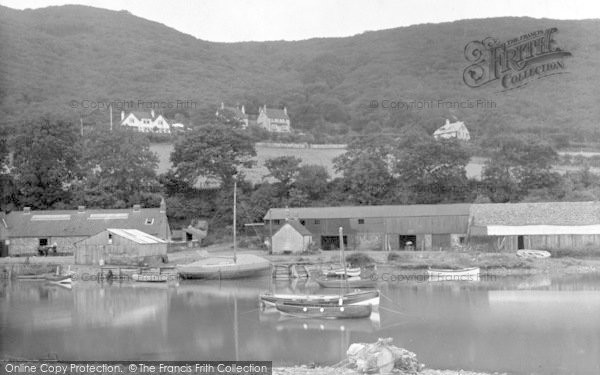 Photo of Porlock Weir, The Pretty Harbour 1935