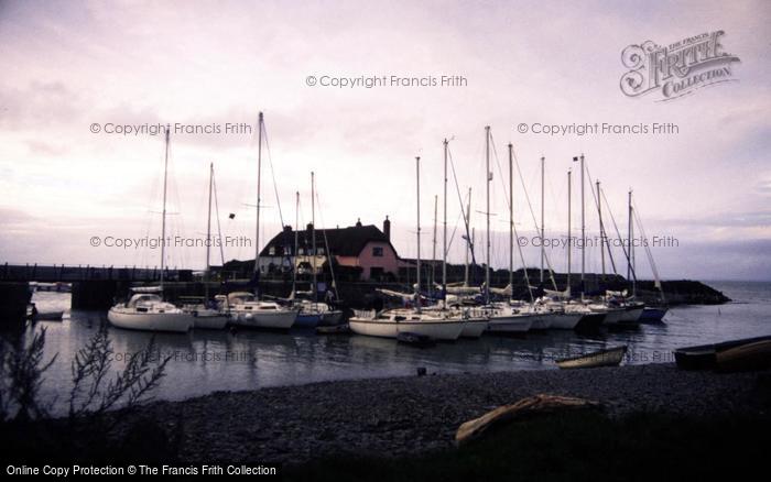 Photo of Porlock Weir, The Quay 1988