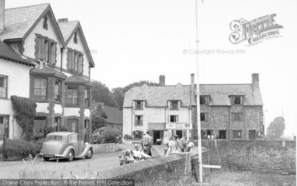 Photo of Porlock Weir, The Quay c.1960