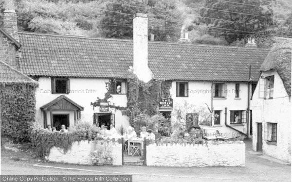 Photo of Porlock Weir, The Ship Inn c.1960