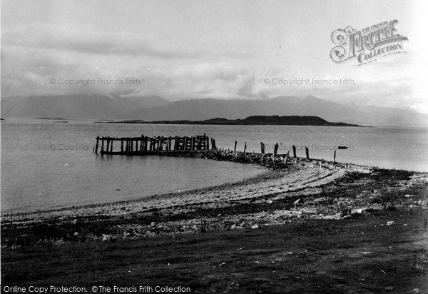 Photo of Port Appin, Hills Of Morven 1955