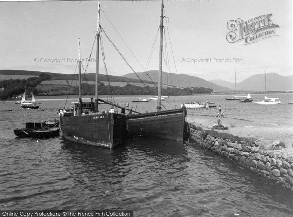Photo of Port Bannatyne, Harbour c.1950
