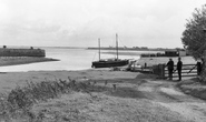 Quayside And Harbour c.1965, Port Carlisle