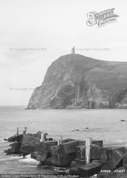 Photo of Port Erin, Bradda Head 1894