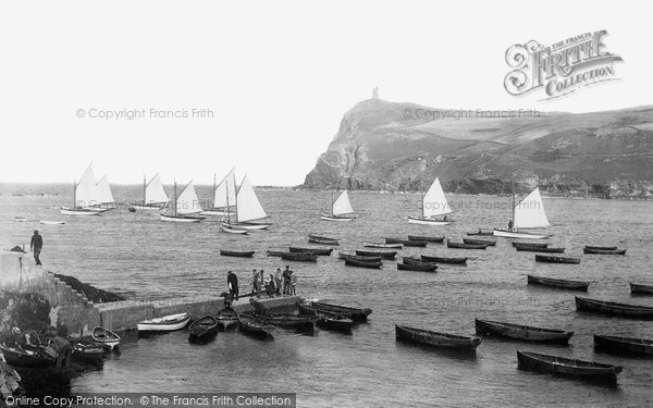 Photo of Port Erin, Bradda Head 1897