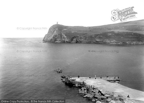 Photo of Port Erin, Bradda Head 1901