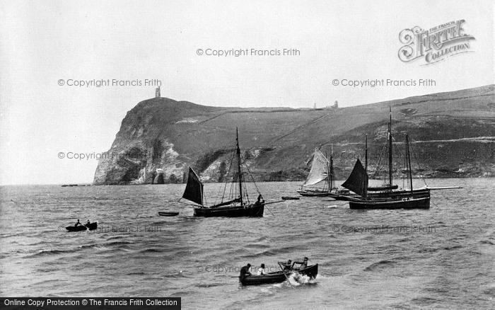 Photo of Port Erin, Bradda Head c.1895
