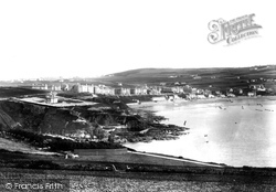 General View Of Bay 1901, Port Erin