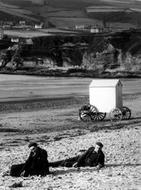 Men On The Beach 1894, Port Erin