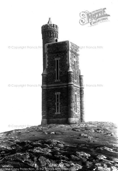 Photo of Port Erin, Milner Tower, Bradda Head 1901