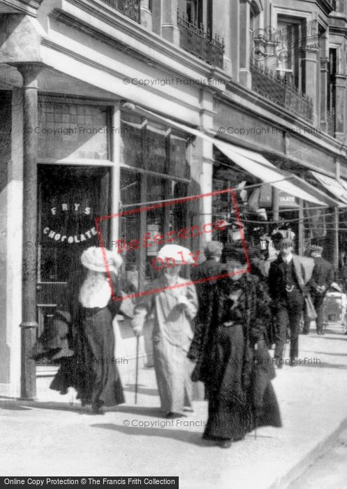 Photo of Port Erin, People In Station Road 1907