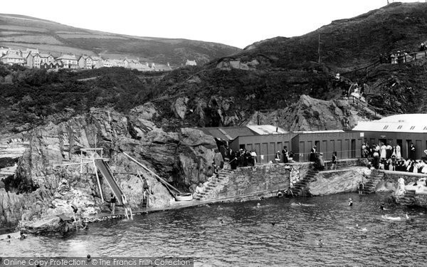 Photo of Port Erin, The Baths 1907