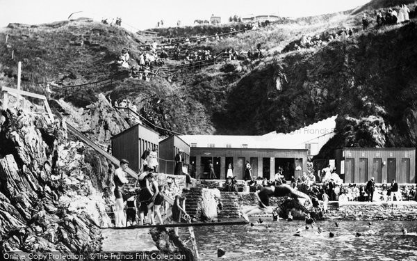 Photo of Port Erin, the Baths 1907