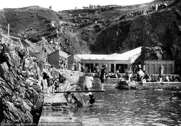 Photo of Port Erin, The Baths 1907