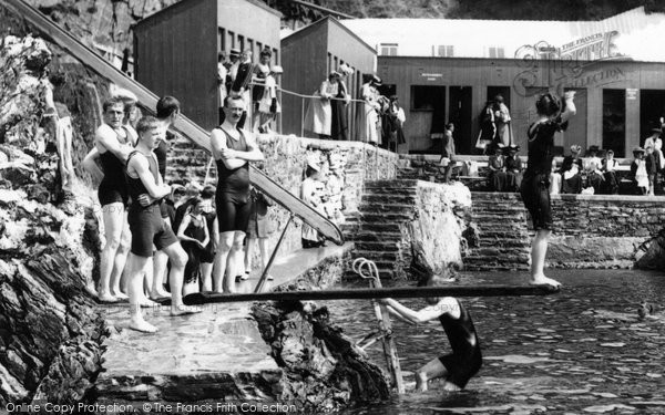Photo of Port Erin, The Diving Board 1907