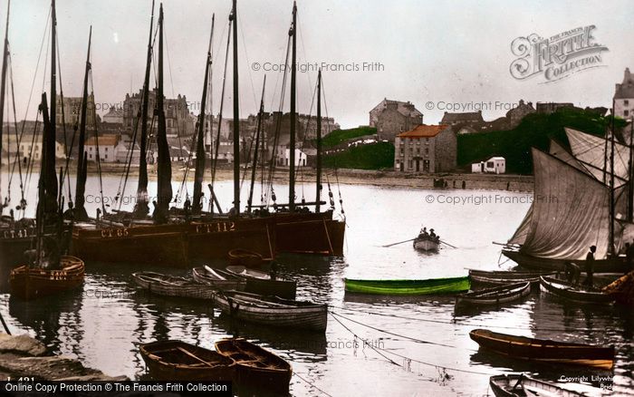 Photo of Port Erin, The Harbour c.1930