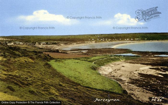 Photo of Port Eynon, c.1955