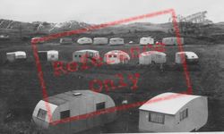 Port Eynon, Caravan Site c.1960, Port-Eynon