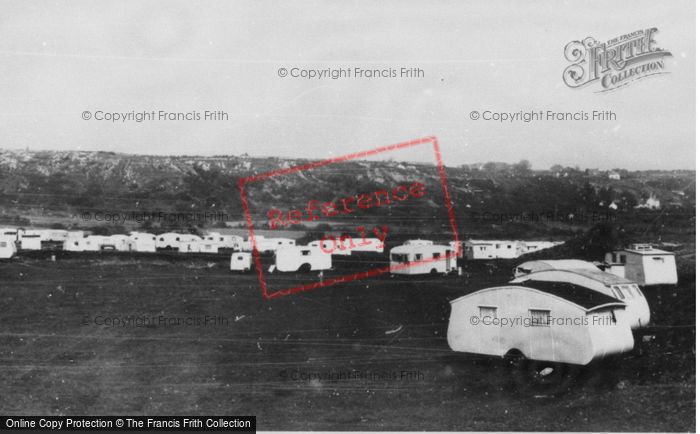 Photo of Port Eynon, Caravan Site c.1960
