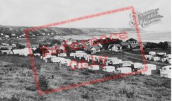 Port Eynon, Caravan Site c.1960, Port-Eynon