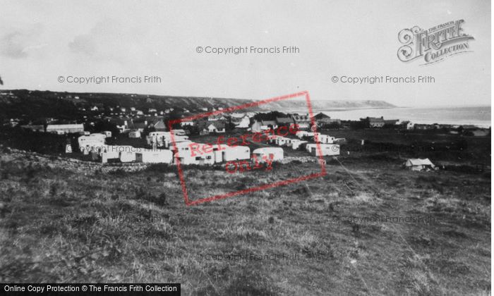 Photo of Port Eynon, Caravan Site c.1960