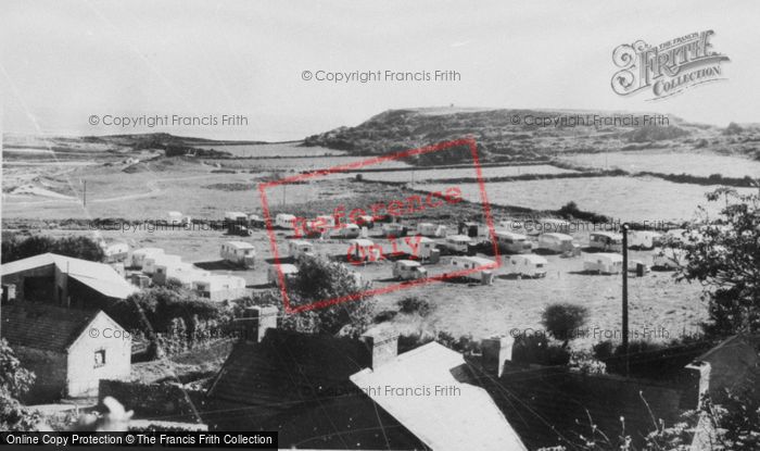 Photo of Port Eynon, Caravan Site c.1960