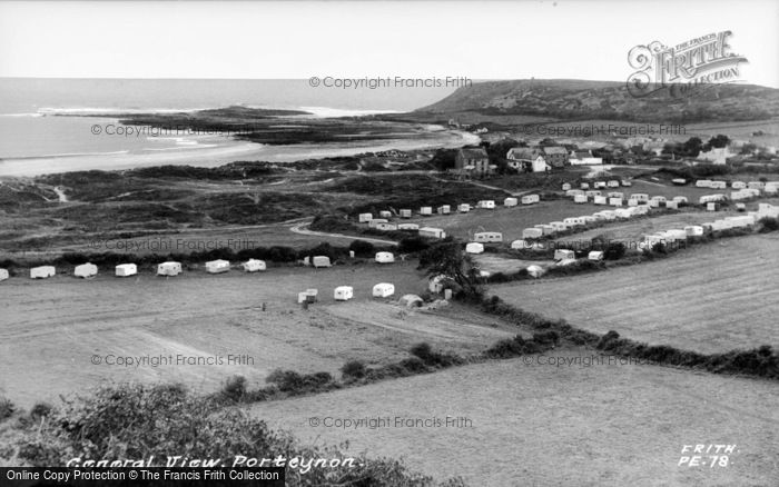 Photo of Port Eynon, Caravan Site c.1960