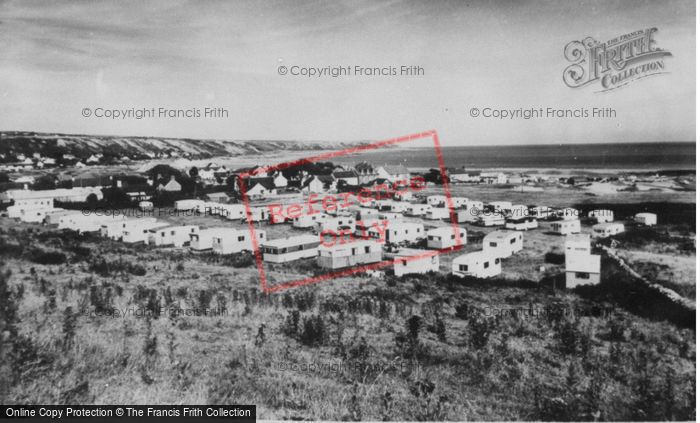 Photo of Port Eynon, Caravan Sites c.1960
