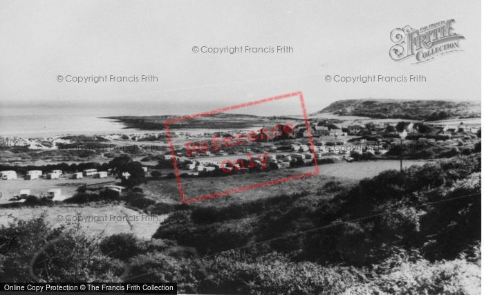 Photo of Port Eynon, Caravan Sites c.1960