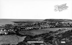 Port Eynon, Caravan Sites c.1960, Port-Eynon