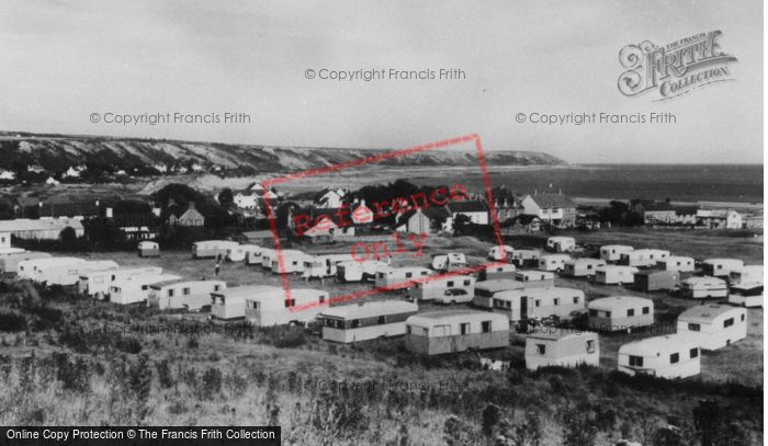 Photo of Port Eynon, Caravan Sites c.1965