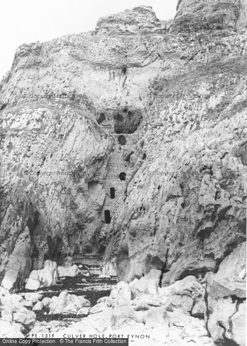 Photo of Port Eynon, Culver Hole c.1960