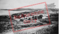 Port Eynon, From Horton c.1960, Port-Eynon