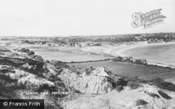Port Eynon, General View c.1955, Port-Eynon
