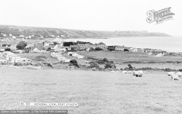 Photo of Port Eynon, General View c.1955