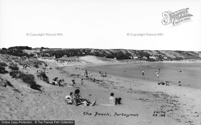 Photo of Port Eynon, The Beach c.1960