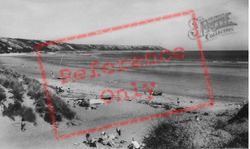 Port Eynon, The Beach c.1960, Port-Eynon