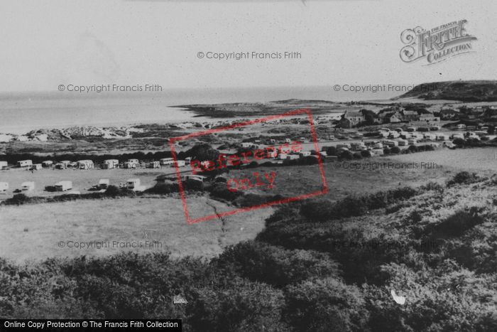 Photo of Port Eynon, The Caravan Sites c.1960