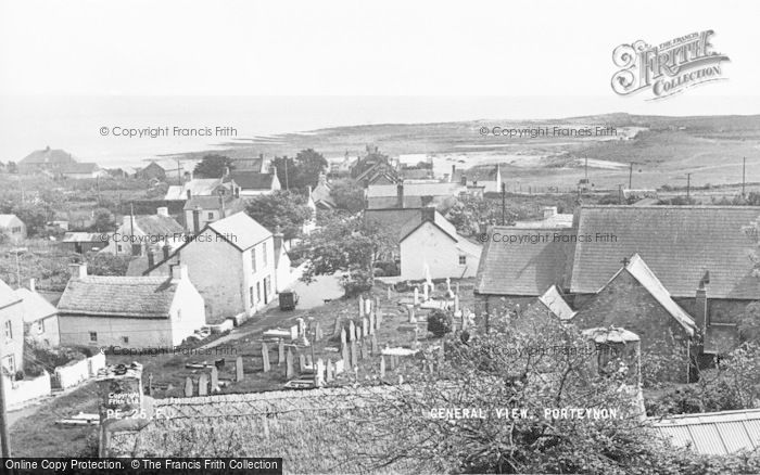 Photo of Port Eynon, The Village c.1950