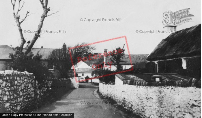 Photo of Port Eynon, The Village c.1950